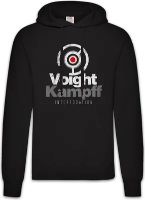 Produktbild von Urban Backwoods Voigt Kampff Interrogation, Herren Hoodie, Farbe: Schwarz, Größe: M