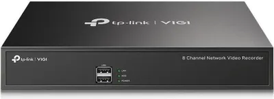 Image de TP-LINK VIGI NVR1008H - 8 canaux - 1920 x 1080 pixels - 4 canaux - 1080p - 1920 x 1080 - 1280 x 720 - 1440 x 900 - 1280 x 1024 - 80 Mbit/s (VIGI NVR1008H)