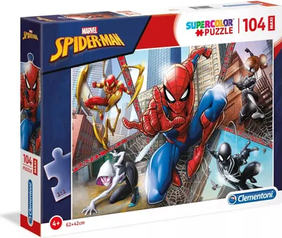 Obrázek produktu pro Clementoni puzzle 104 maxi Spiderman 23734