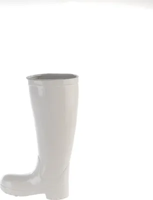 Immagine prodotto di Gilde Schirmständer, Gummistiefel, "Stiefel", Keramik, weiß, VE 1, L. 11 cm, B. 26 cm, H. 45 cm 86763 4001250867630