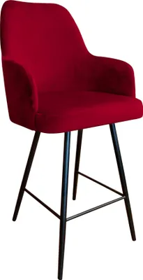 Zdjęcie produktu dla Hoker krzesło barowe Westa podstawa czarna MG31