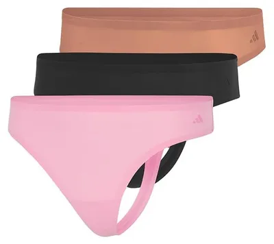 Produktbild von adidas Thong (3PK) - Sport Active Light Flex-Packaged Panties - Bequeme Unterwäs