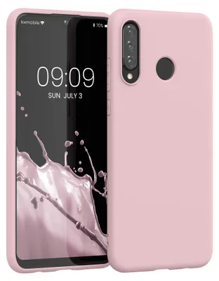 Produktbild von kwmobile Handyhülle für Huawei P30 Lite Hülle - TPU Case - Kabelloses Laden - Schutzhülle Cover in Vintage Pink
