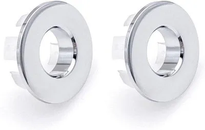Produktbild von Überlaufring Edelstahl Bad Küche 2er Set