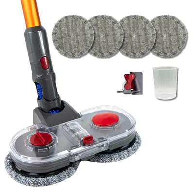 Wischmopp-Set für Dyson V11 V10 V8 V7 mit 6 Tüchern