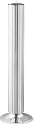 Produktbild von Georg Jensen BERNADOTTE FLOOR CANDLEHOLDER STAINLESS STEEL, H 500MM 10019285