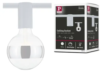 Produktbild von Paulmann URail Schienenspot Socket Einzelspot
