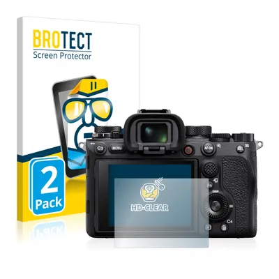 Produktbild von 2x Für Sony Alpha 1 Schutzfolie BROTECT Displayschutz Display Schutz Folie Klar Transparent