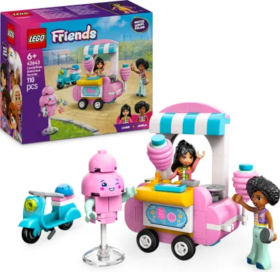Produktbild von LEGO(R) FRIENDS 42643 Stoisko z watą cukrową i skute