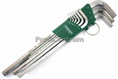 Obrázek produktu pro Jonnesway šestihran 9 kusů extra dlouhých (1,5-10) h03sm109s