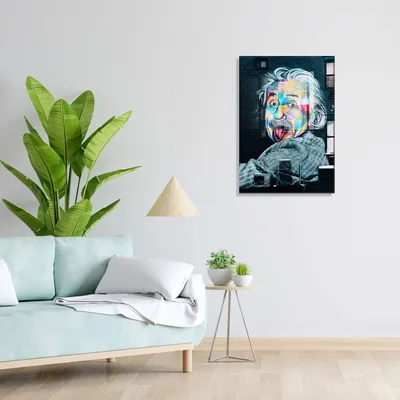 Immagine prodotto di Wallity, UV-597 - 45 x 65, Quadro decorativo in vetro temperato, Multicolore, 100 % vetro temperato, 45 x 65 cm