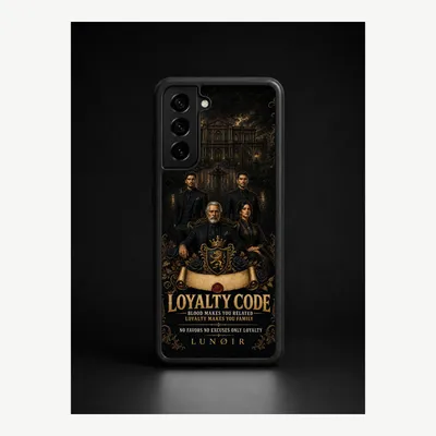 Productafbeelding van Samsung S21 Plus hoesje, telefoonhoesje, beschermhoesje, case met een loyaliteitsmotief – LUNØIR ©