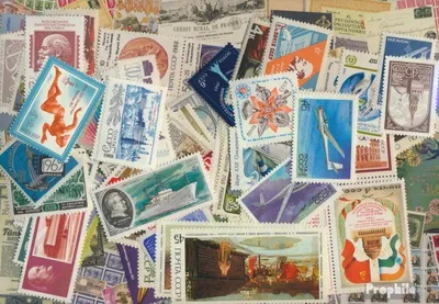 Produktbild von Briefmarken Sowjetunion 100 verschiedene Marken postfrisch