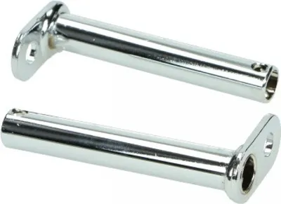 Image de DMP Jeu de supports de clignotants chromés compatibles avec Zündapp 517/529