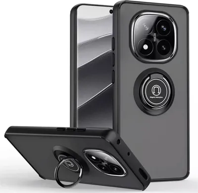 Produktbild von Hülle für Xiaomi Redmi Note 14 Pro Plus 5G Ringhalter Silikon Case Tasche Cover
