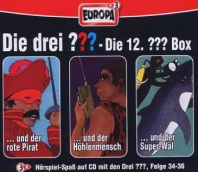 Produktbild von Die drei ??? Box 12. Folgen 34-36 (drei Fragezeichen) 3 CDs