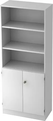 Produktbild von SIGNA K 6770 SG - Weiß 5 OH mit Knauf (abschließbar) Schrank