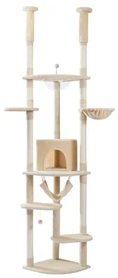 Produktbild von Kratzbaum - Katzenkratzbaum - Kratztonne - Katzenbaum - Sehr hohe Kratzbäume - Katzenhaus