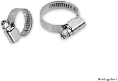 Produktbild von Naber Schlauchklemme, Waschmaschinenschlauch, 1/2' ¾', Ø 12-22 mm, Bandbr. 9 mm