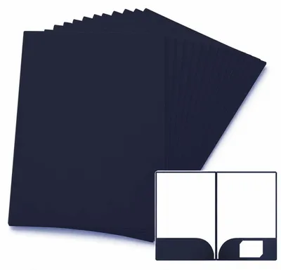 Produktbild von Sammelmappe A4 Dokumententasche mit Fächern Blau 25 Stück
