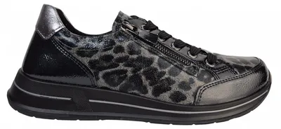 Zdjęcie produktu dla Ara OSAKA Sznurowane czarne buty w rozmiarze 39