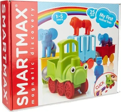 Zdjęcie produktu dla SmartMax My First Animal Train, Pociąg, 1 lat(a), Plastik, Wielobarwny