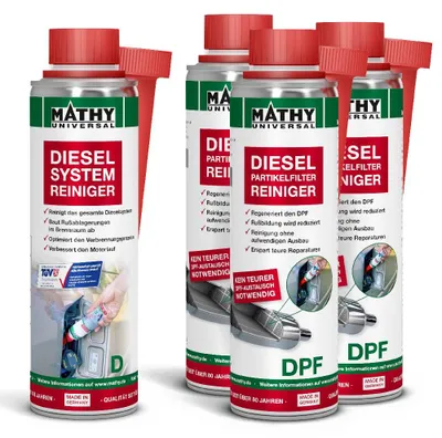 Produktbild von MATHY DPF-Kur - Diesel-Additiv-Set für Dieselpartikelfilter-Reinigung