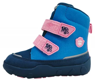 Produktbild von Affenzahn Chamäleon Winterstiefel Blau in Gr. 24