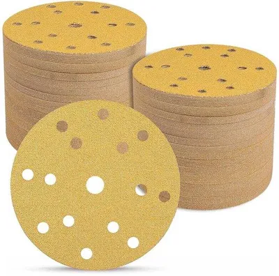 Produktbild von 70 Stück Schleifpapier mit Klebeband 150 mm, Körnung 40