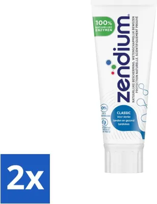 Image de Zendium dentifrice Classic 75 ml - paquet avantage - 2 pièces