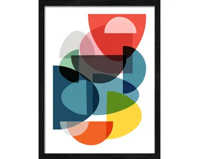 Produktbild von Gerahmtes Bild Colored Surface IV 33x43 cm