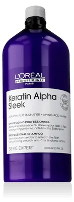Obrázek produktu pro L'Oréal Professionnel Keratin Alpha Sleek Professional Shampoo 1500 ml