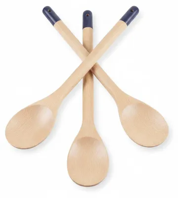 Productafbeelding van JL keuken - Houten pollepelset - 3-delig - Gemaakt van beuken, AI-gegenereerde afbeelding