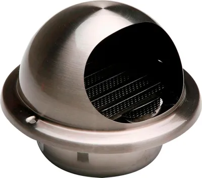 Image de Pot de ventilation en acier inoxydable avec évidement ø97-111mm