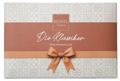 Produktbild von Hussel "Die Klassiker" Pralinenauslese mit Alkohol, 200g