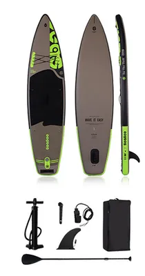 Immagine prodotto di Paddleboard 335x81x15 cm con accessori grigio e nero