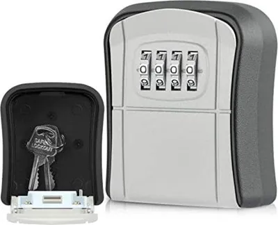 Productafbeelding van Famanu sleutelbox met cijferslot - Weerbestendig en compact