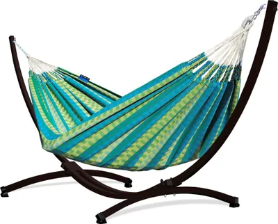 Obrázok produktu pre Potenza Hojdacia sieť s rámom Pre dve osoby Hojdačka 230x160 cm I Rám 220 kg