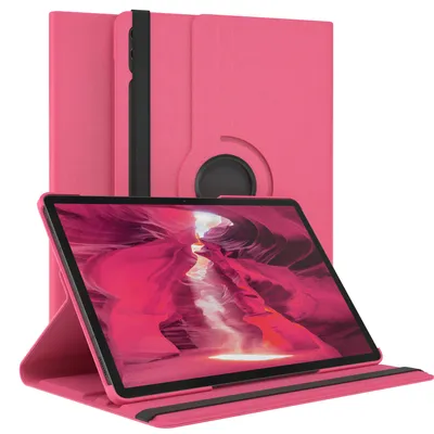 Produktbild von EAZY CASE - Tablet Hülle für Samsung Galaxy Tab S9 Plus Schutzhülle, Tablet Case 360° drehbar in Rosa