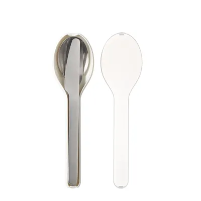Produktbild von Mepal - Besteck-Set Ellipse, 3-teilig - weiß