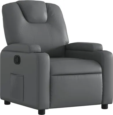 Produktbild von vidaXL Relaxsessel Grau Kunstleder