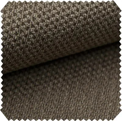 Productafbeelding van novely® PIROW - Zachte bekledingsstof met honingraatpatroon - Duurzame meubelstof - Eenvoudige verwerking en reiniging - Gemakkelijk te onderhouden rol van 1 meter - Kleur: 03 Walnootbruin