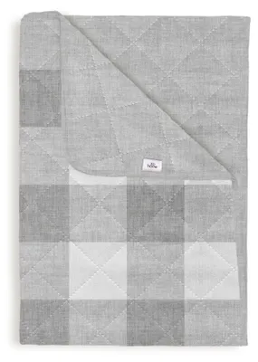 Productafbeelding van Zohome dagdekens - 100% polyester - Dagdekenset voor een bed van 180x260 cm, kleur: zilvergrijs
