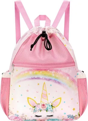 Produktbild von Nylon-Kindertasche mit Schultergurt, Kinder-Sportbeutel für den Kleinen