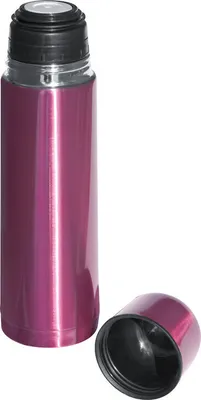 Produktbild von Edelstahl Isolierkanne / Thermosflasche / Thermoskanne / Farbe: pink