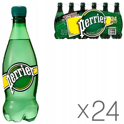 Zdjęcie produktu dla Perrier Woda Mineralna Gazowana Delikatnie Gazowana - PET - 24x0,5L