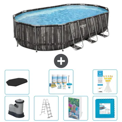 Immagine prodotto di Bestway Power Steel Oval - 610x366x122 cm - 8 pezzi  S536