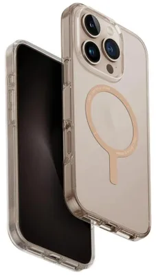 Image de Uniq Clario Housse Pour Iphone 16 Pro Magclick Charging Transparent/Or