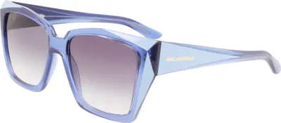 Produktbild von Karl Lagerfeld KL6072S N AZURE/GREY 55/16/145 Damenbrillen Sonnenbrillen