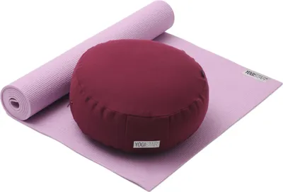 Produktbild von Yoga-Set Starter Edition - Meditation (Yogamatte + Kissen)
